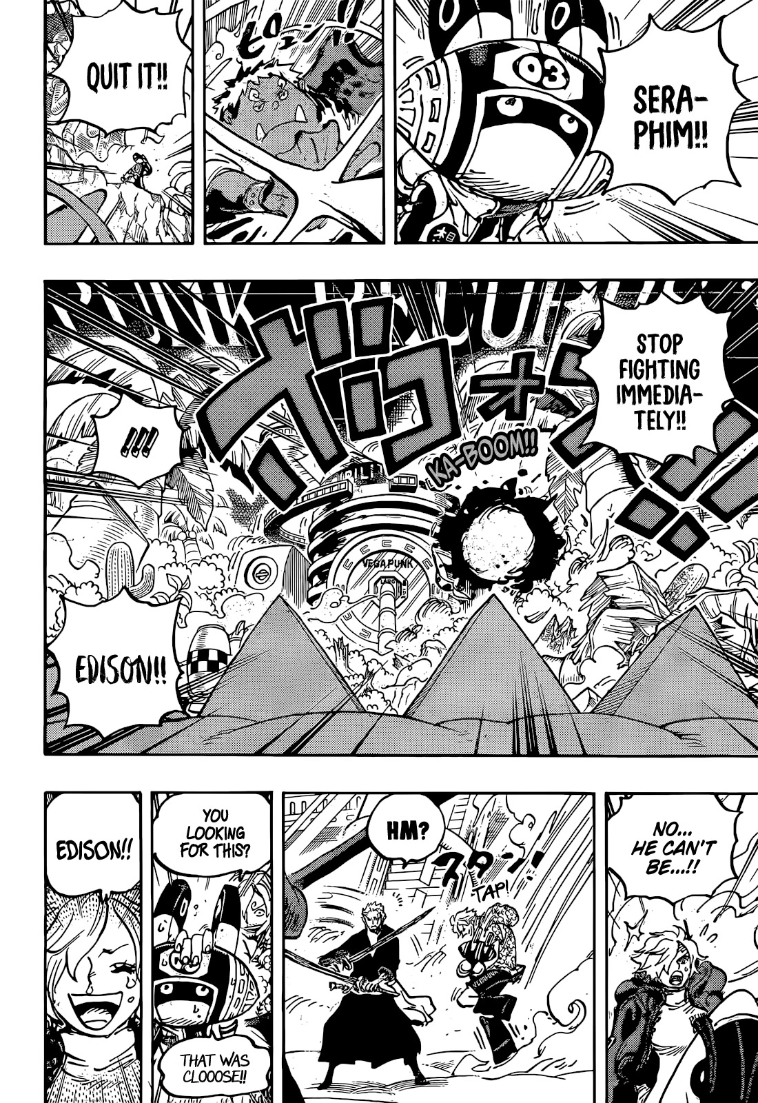 One Piece - Chapter 1073: Miss Buckingham Stussy