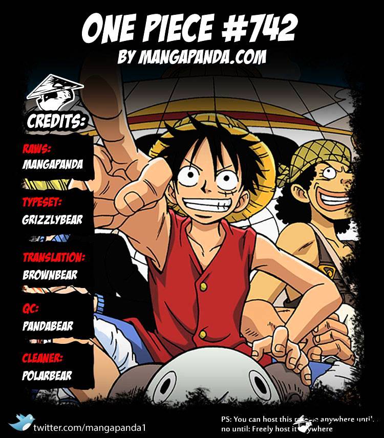 One Piece - Chapter 742 : I Ll Always Be Close To You