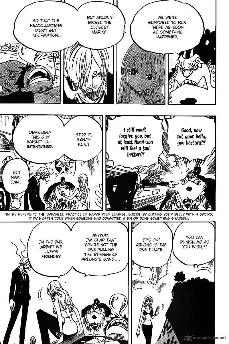 One Piece - Chapter 627 : Obliged