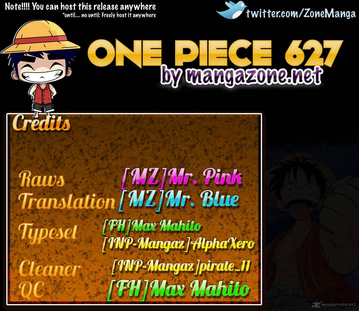 One Piece - Chapter 627 : Obliged