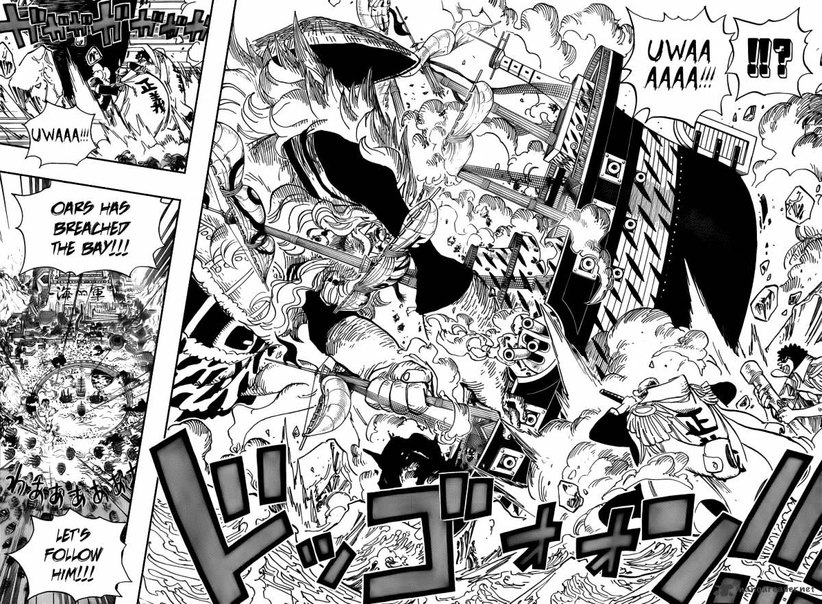 One Piece - Chapter 555 : Oars And His Hat