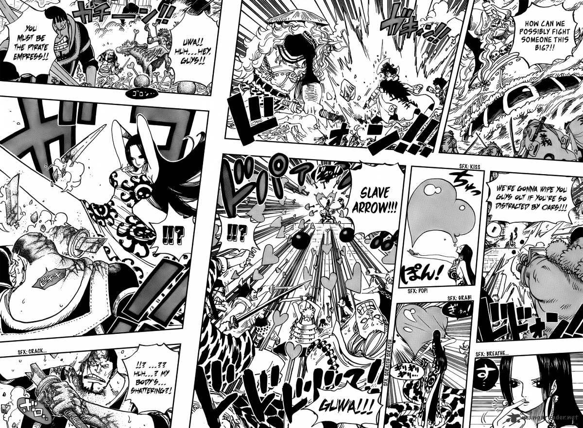 One Piece - Chapter 555 : Oars And His Hat