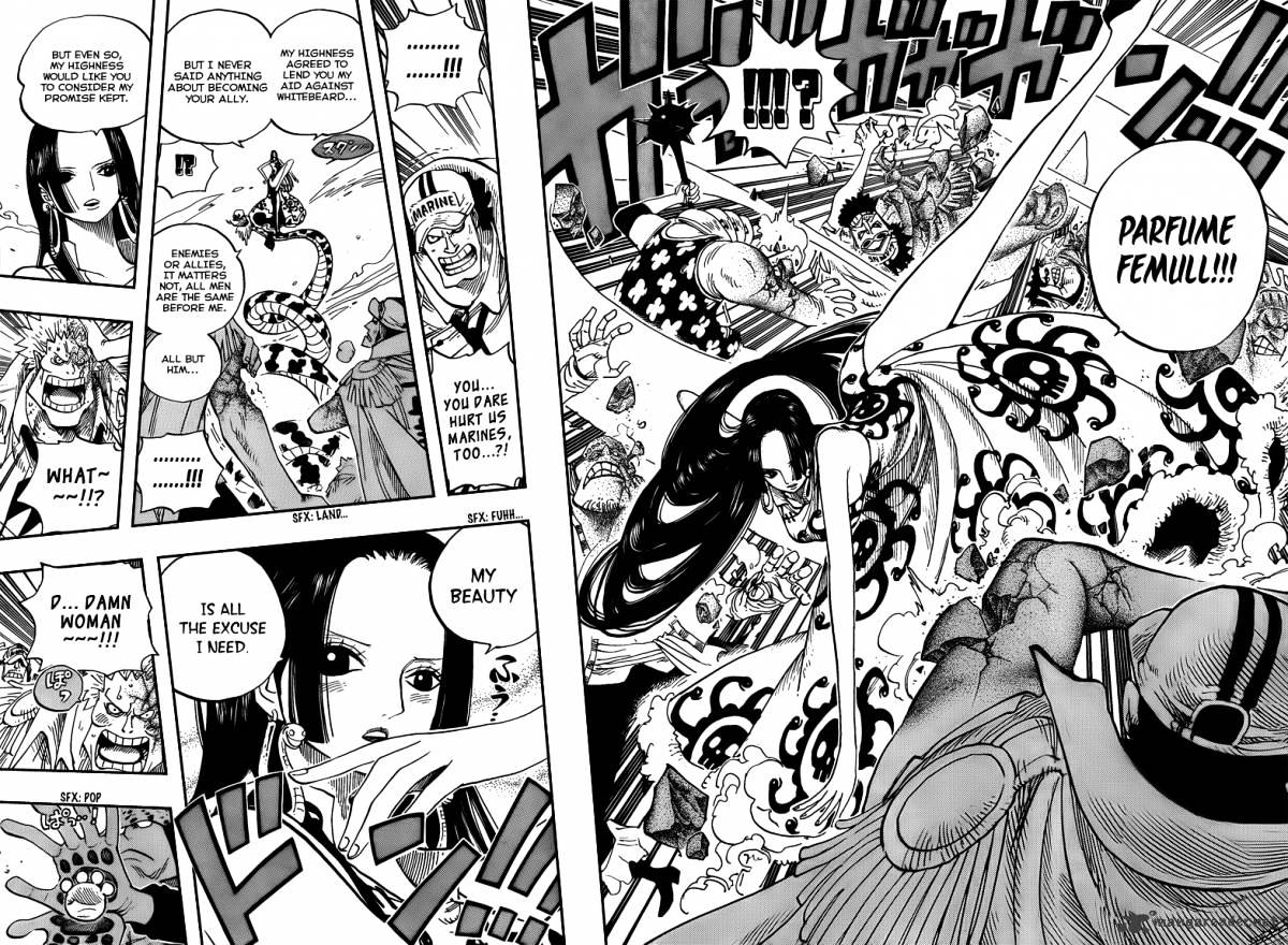 One Piece - Chapter 555 : Oars And His Hat