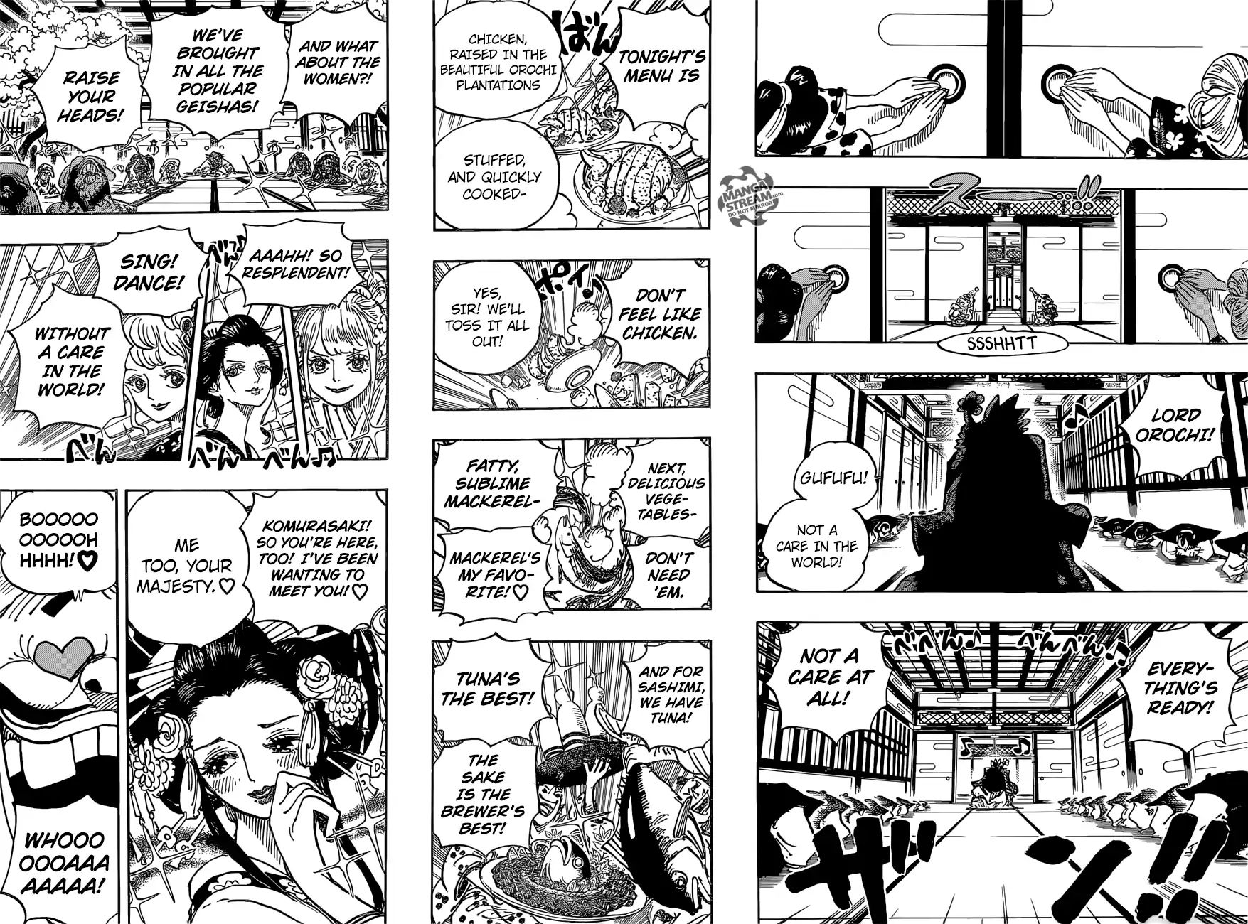 One Piece - Chapter 929: Kurozumi Orochi, Wano Country Shogun