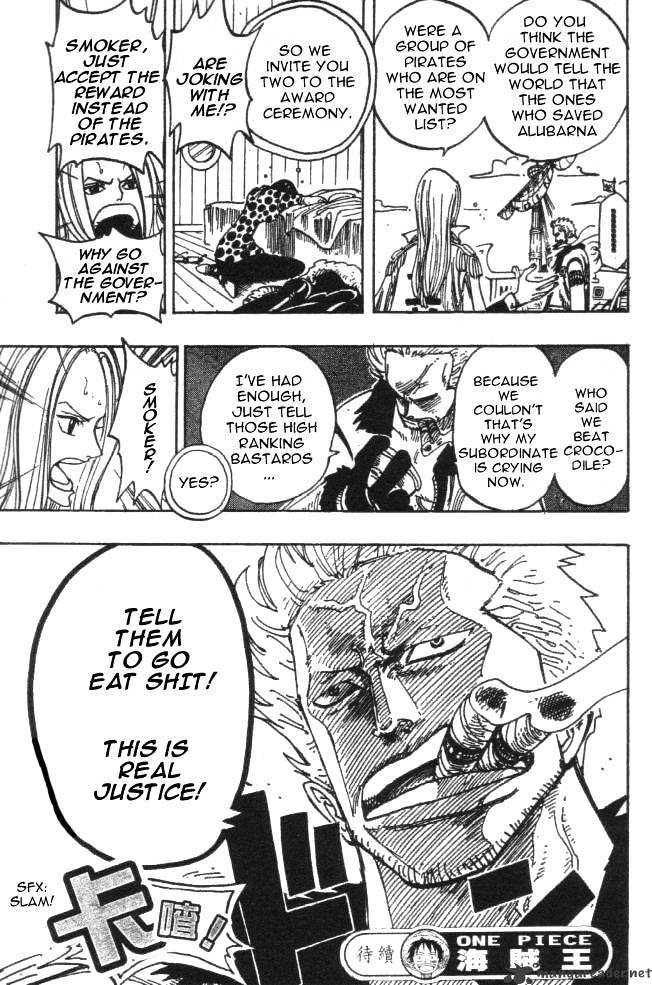 One Piece - Chapter 212 : True Justice