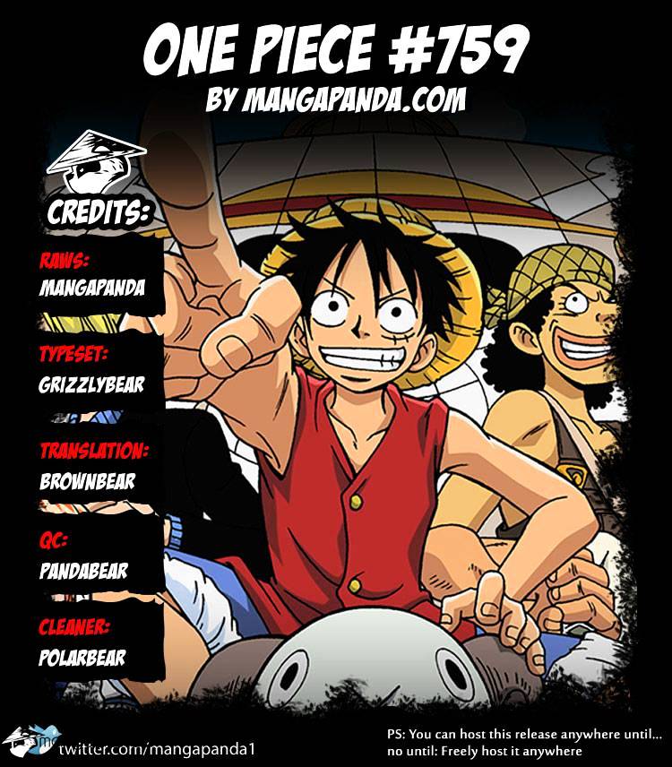 One Piece - Chapter 759 : Secret Plan