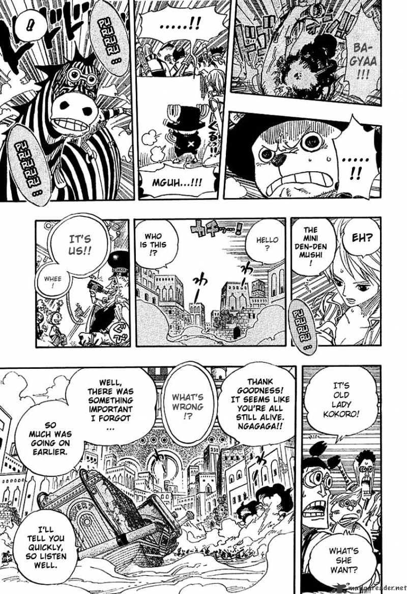 One Piece - Chapter 384 : Give The Signal To Counterattack