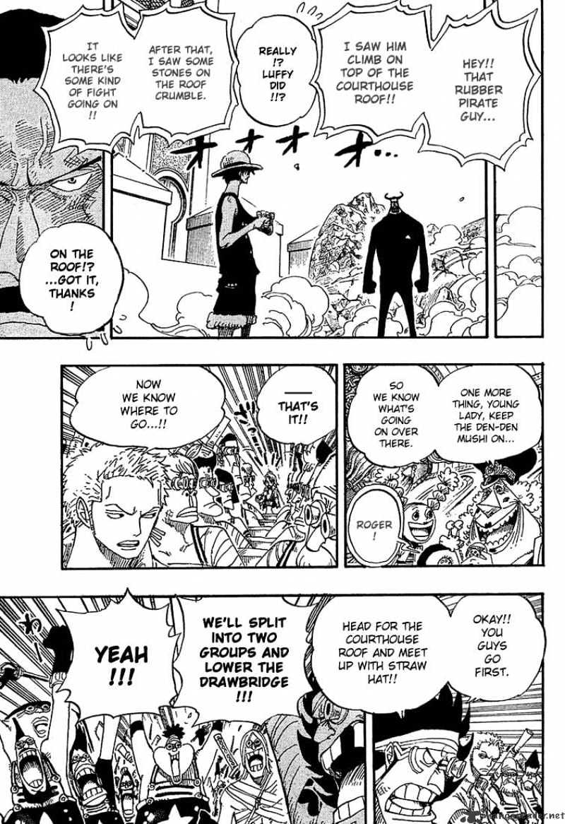 One Piece - Chapter 384 : Give The Signal To Counterattack