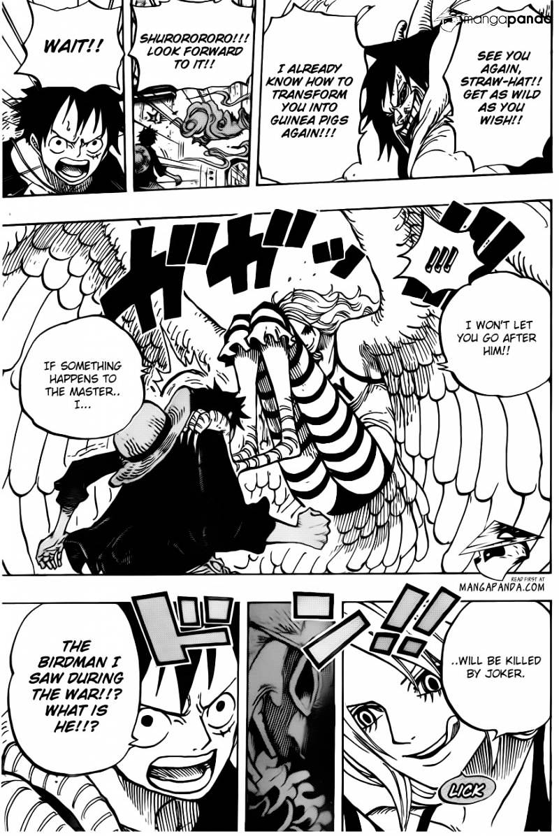 One Piece - Chapter 681 : Luffy Vs. Master