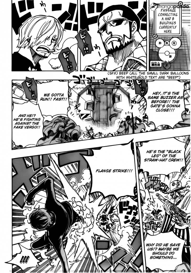 One Piece - Chapter 681 : Luffy Vs. Master