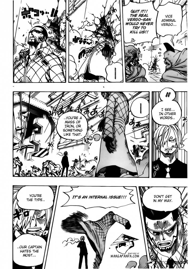 One Piece - Chapter 681 : Luffy Vs. Master