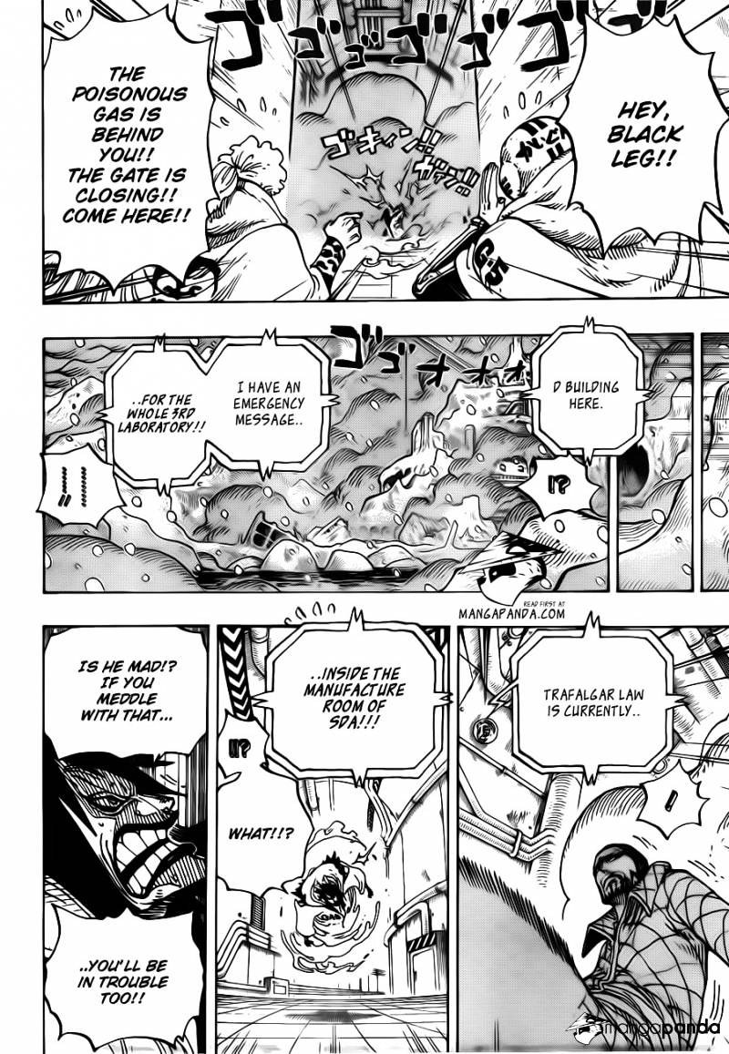 One Piece - Chapter 681 : Luffy Vs. Master