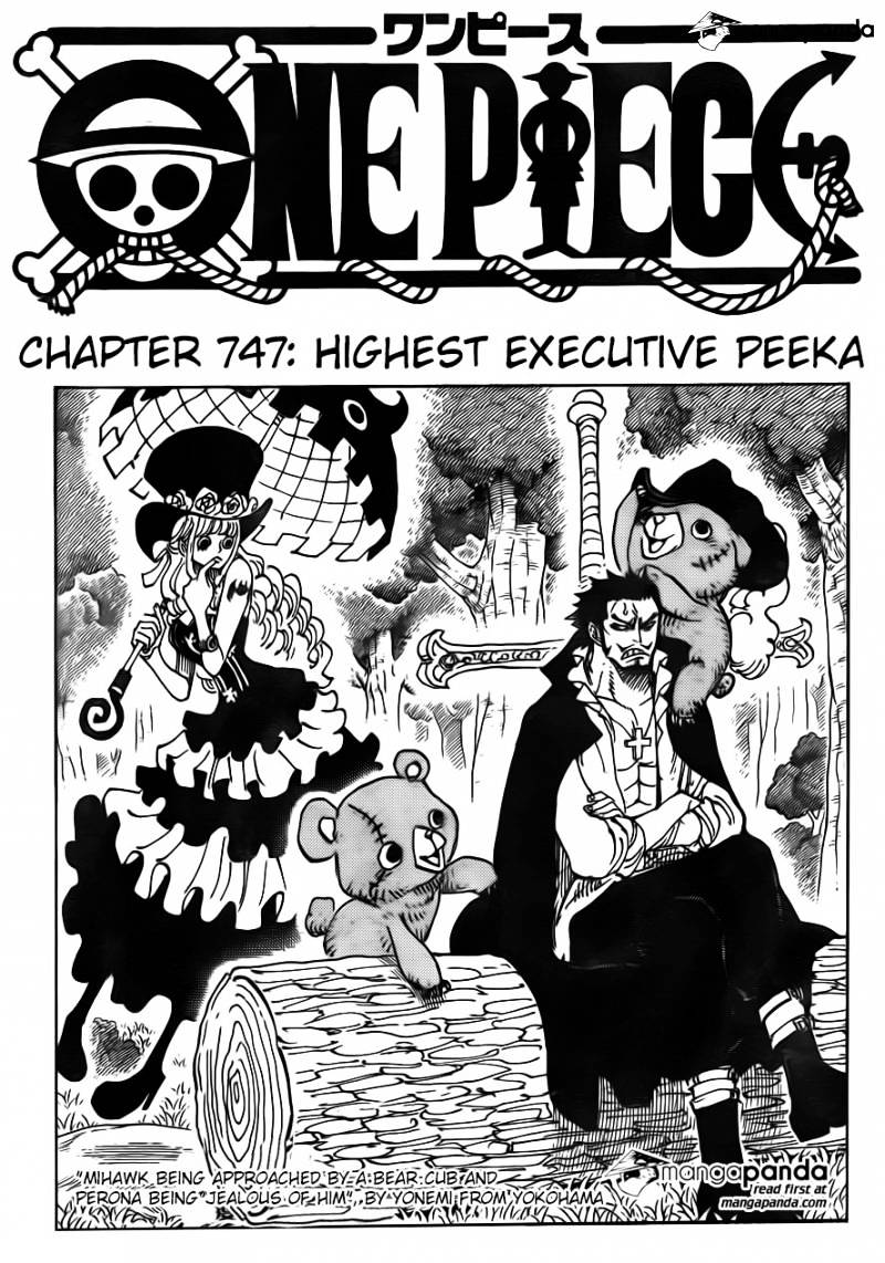 One Piece - Chapter 747 : Highest Executive Peeka