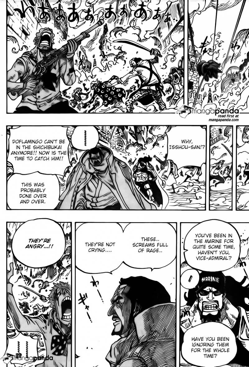 One Piece - Chapter 747 : Highest Executive Peeka