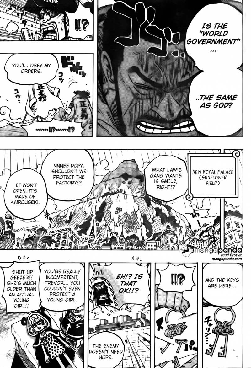 One Piece - Chapter 747 : Highest Executive Peeka