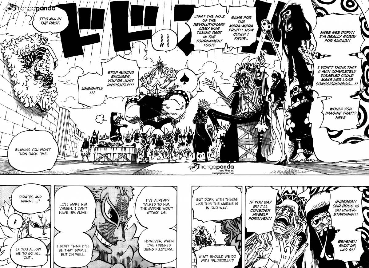 One Piece - Chapter 747 : Highest Executive Peeka