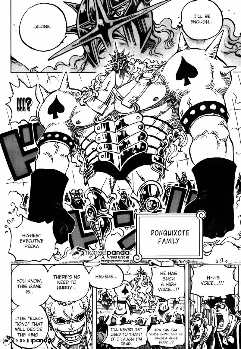 One Piece - Chapter 747 : Highest Executive Peeka