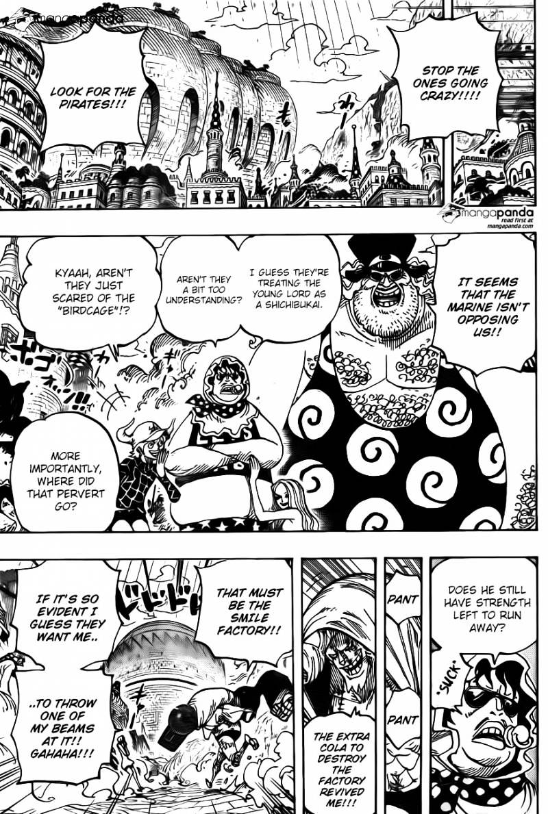 One Piece - Chapter 747 : Highest Executive Peeka