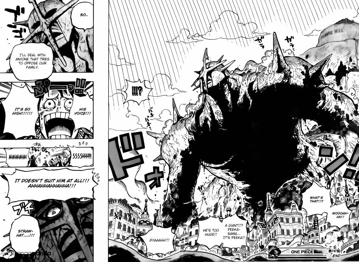 One Piece - Chapter 747 : Highest Executive Peeka