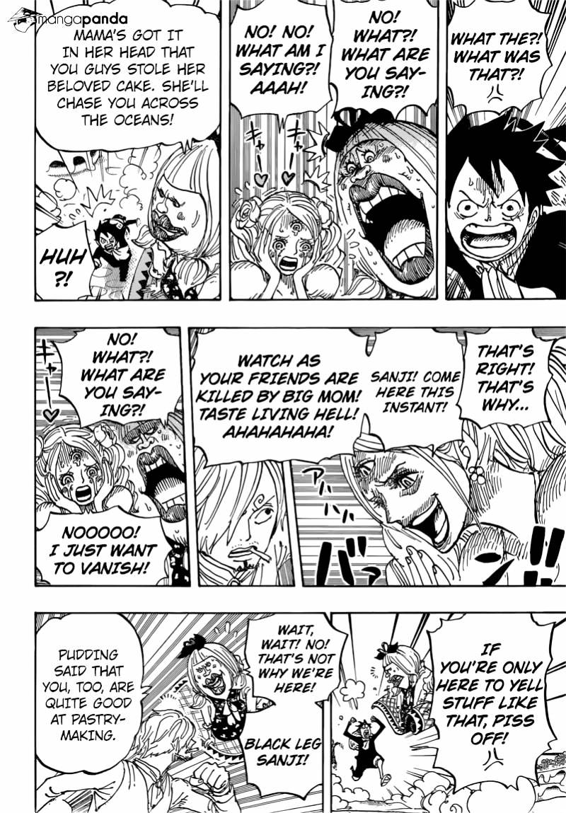 One Piece - Chapter 876 : Pudding Coincidentally Appears!