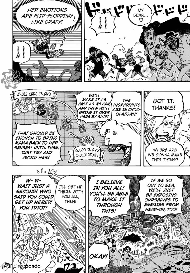 One Piece - Chapter 876 : Pudding Coincidentally Appears!