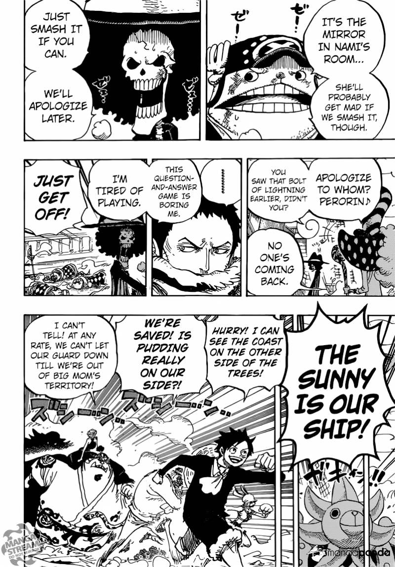 One Piece - Chapter 876 : Pudding Coincidentally Appears!