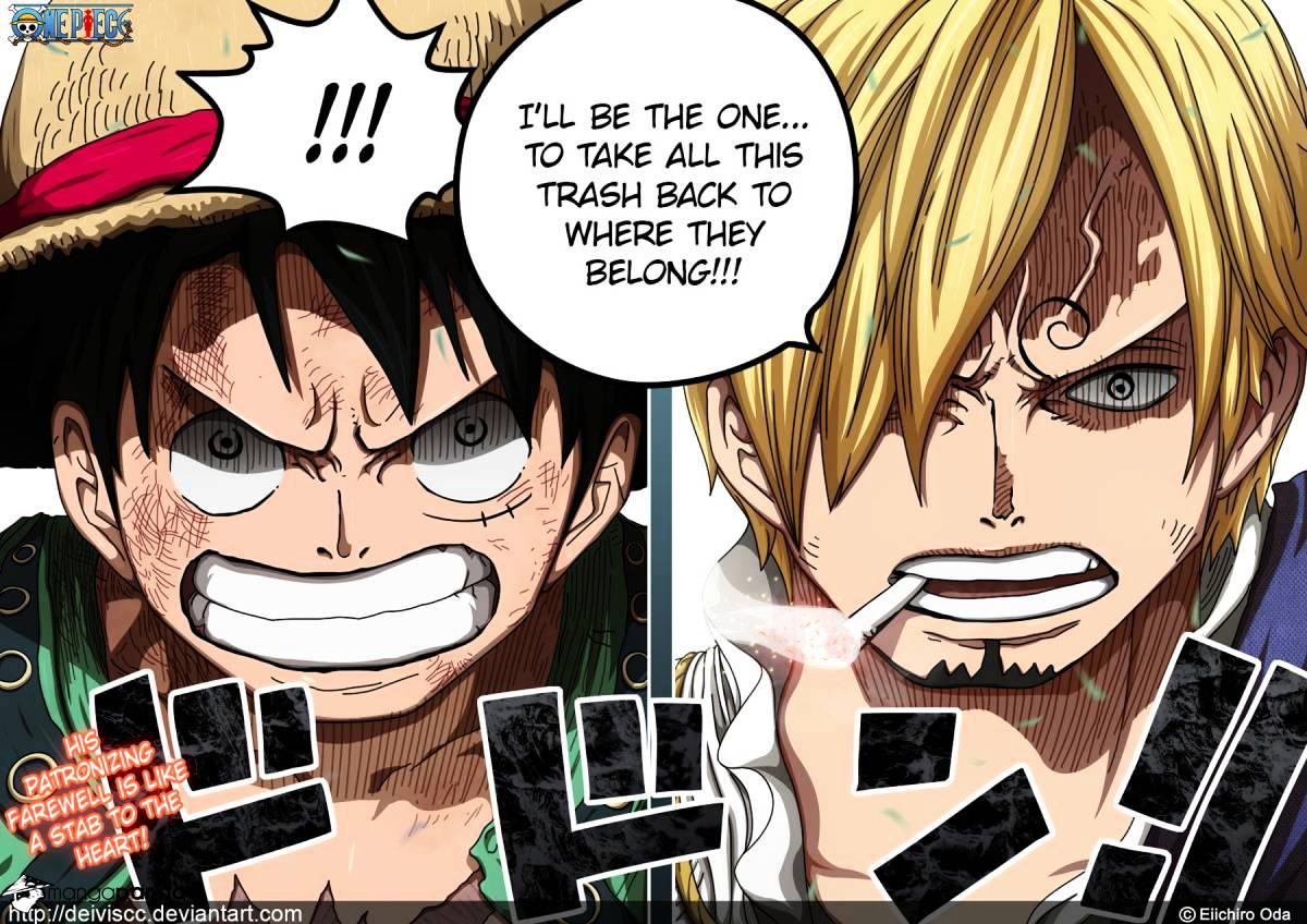 One Piece - Chapter 876 : Pudding Coincidentally Appears!