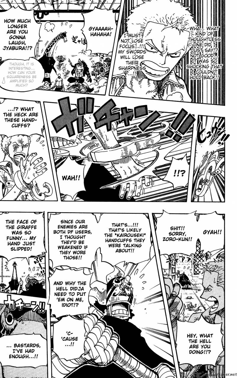 One Piece - Chapter 402 : Handcuff Number 2