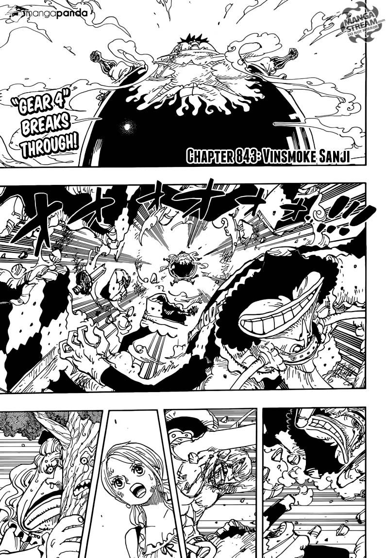 One Piece - Chapter 843 : Vinsmoke Sanji