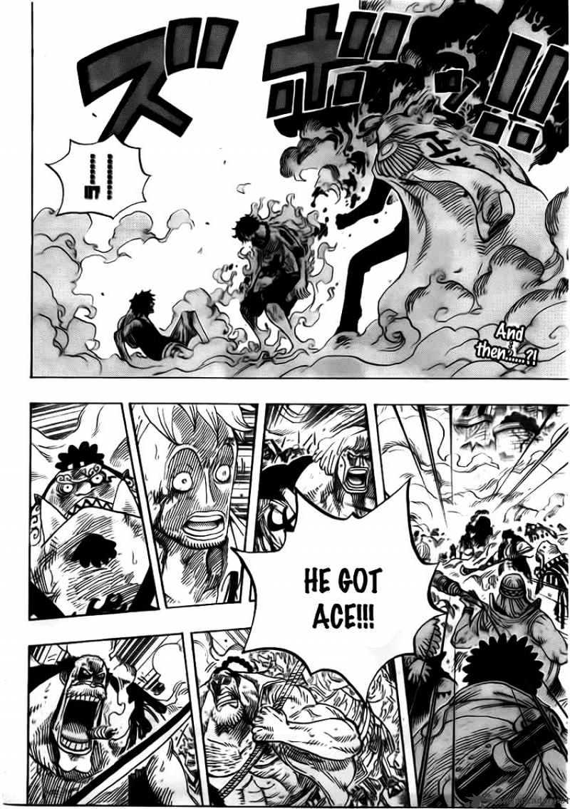 One Piece - Chapter 574 : The Death Of Portgas D Ace