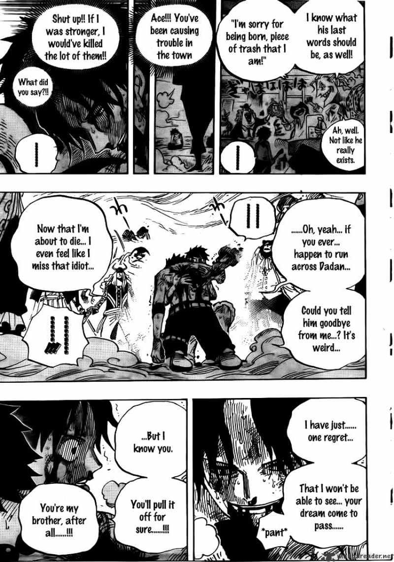 One Piece - Chapter 574 : The Death Of Portgas D Ace