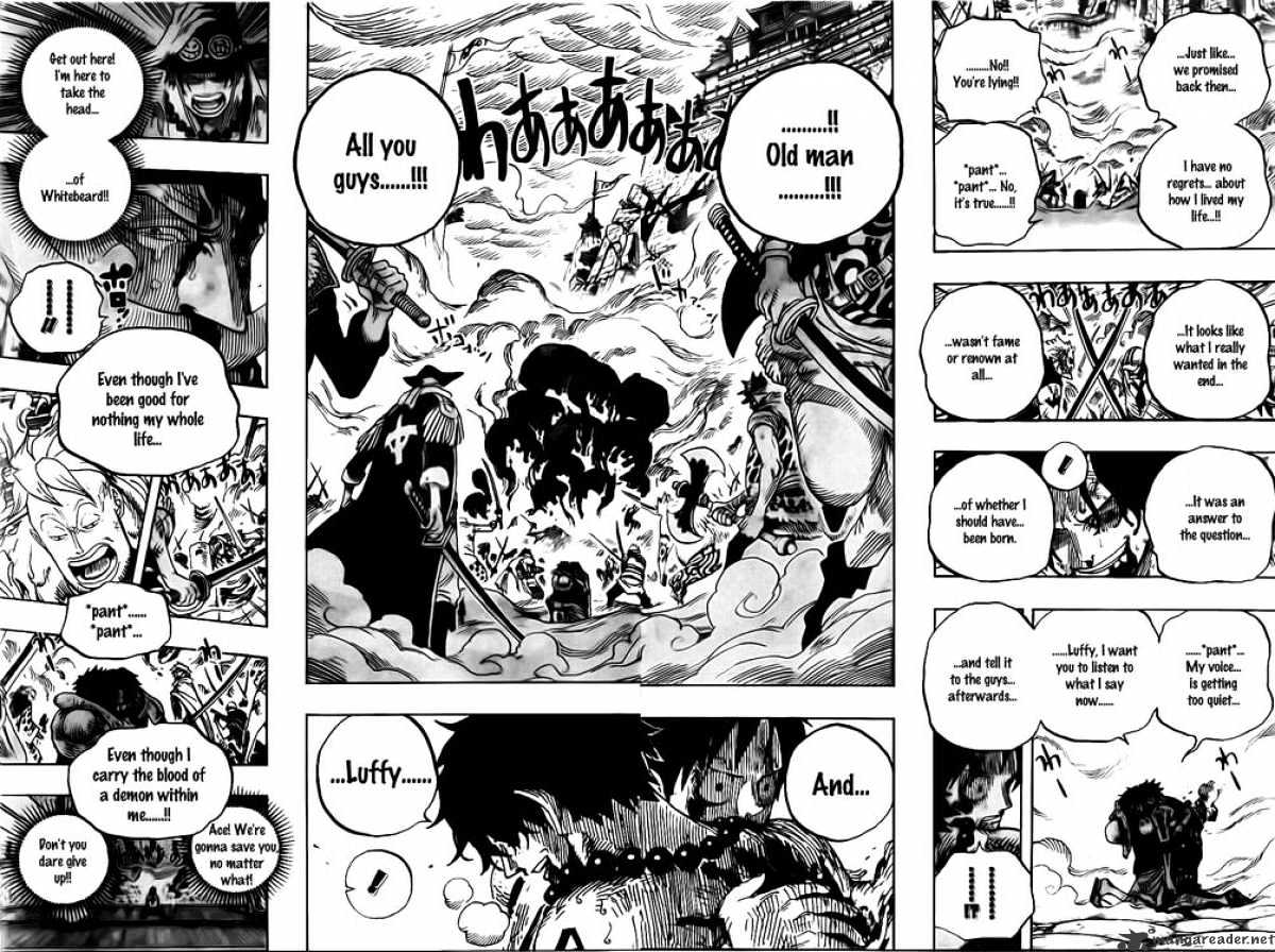 One Piece - Chapter 574 : The Death Of Portgas D Ace