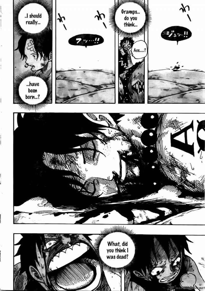 One Piece - Chapter 574 : The Death Of Portgas D Ace