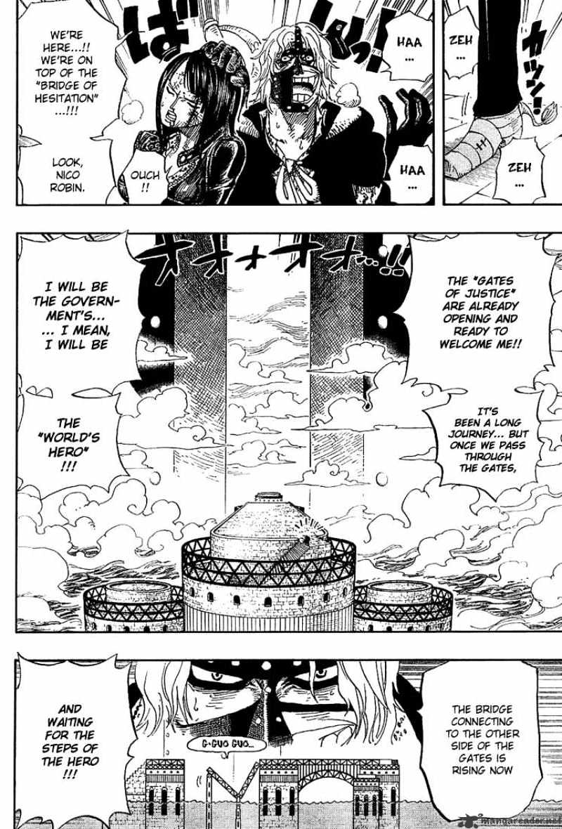 One Piece - Chapter 416 : Zoro Vs Kaku