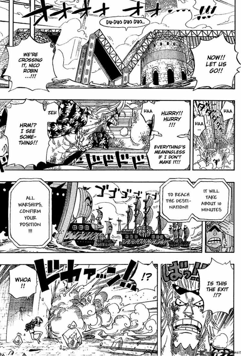 One Piece - Chapter 416 : Zoro Vs Kaku