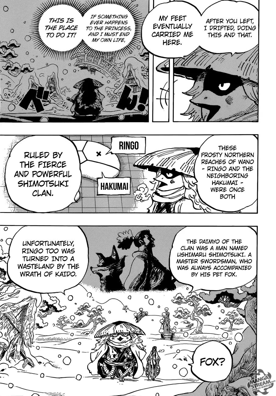 One Piece - Chapter 953: A Fox Of A Single Disguise