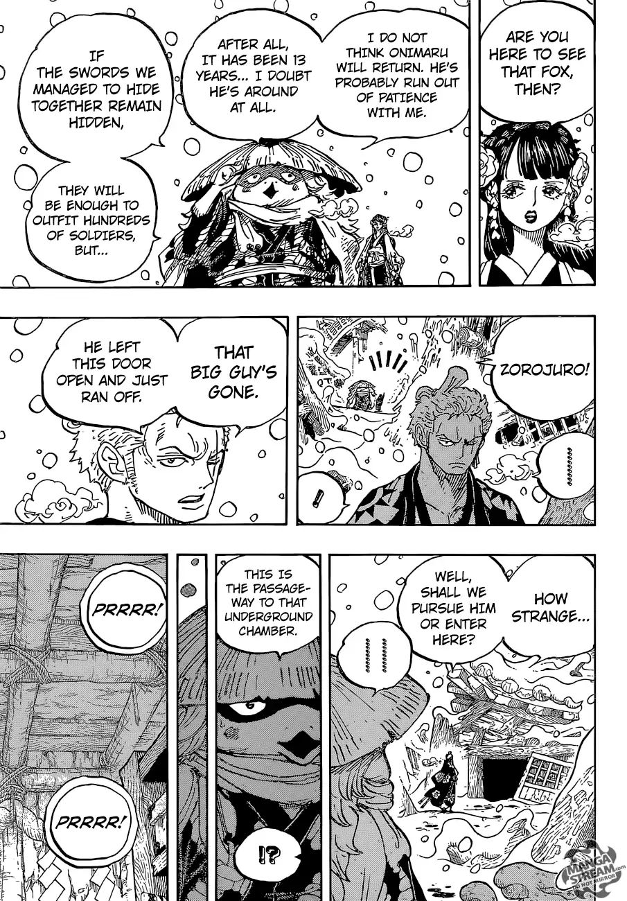 One Piece - Chapter 953: A Fox Of A Single Disguise