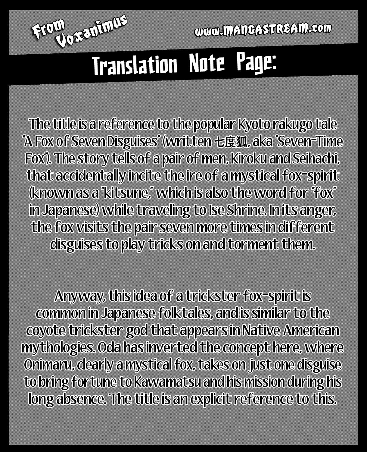 One Piece - Chapter 953: A Fox Of A Single Disguise