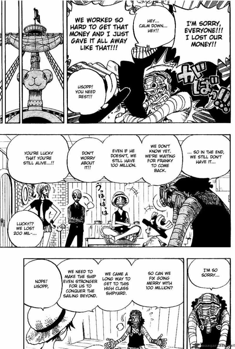 One Piece - Chapter 331 : A Great Quarrel