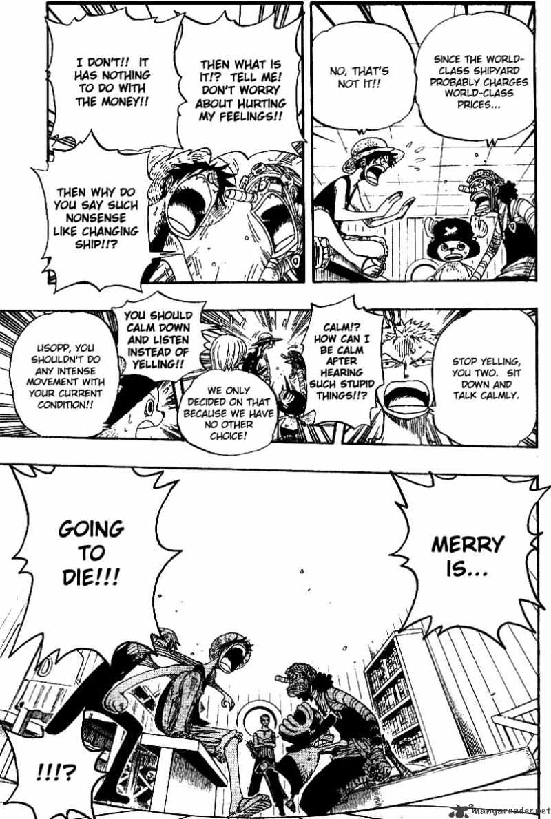 One Piece - Chapter 331 : A Great Quarrel