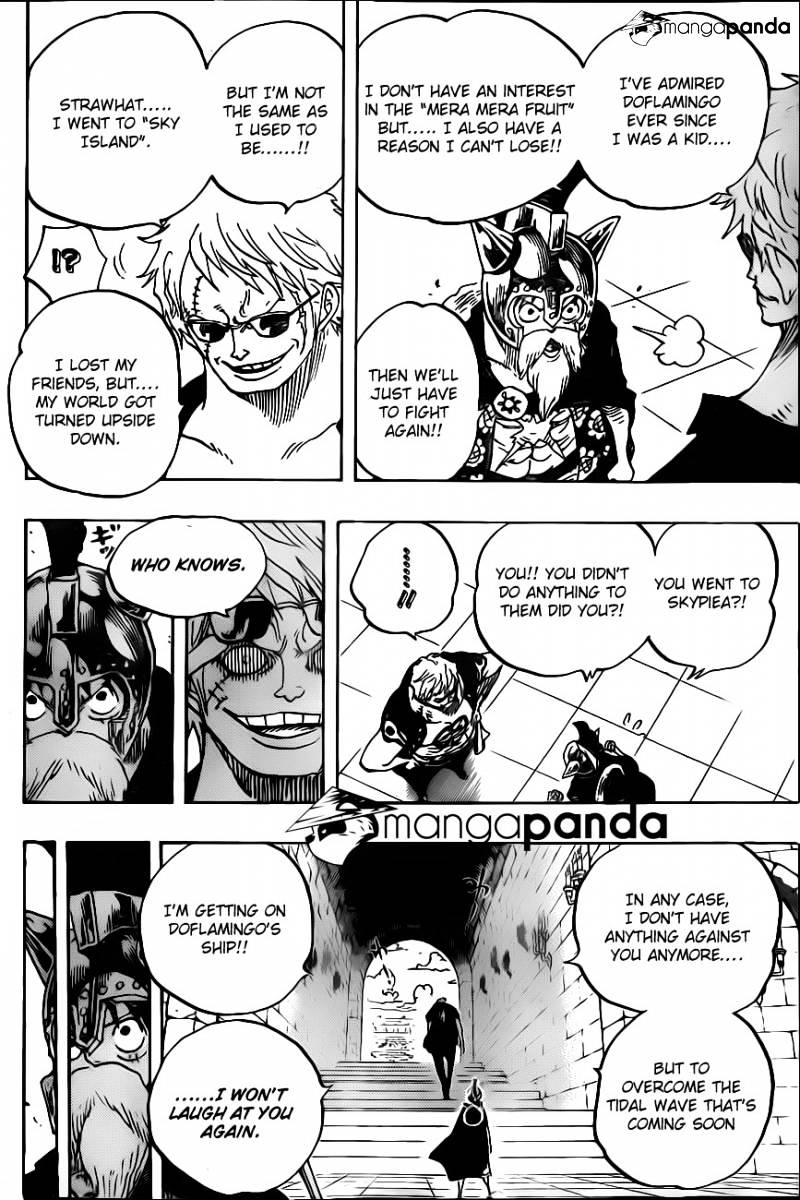 One Piece - Chapter 706 : I Won’t Laugh At You.