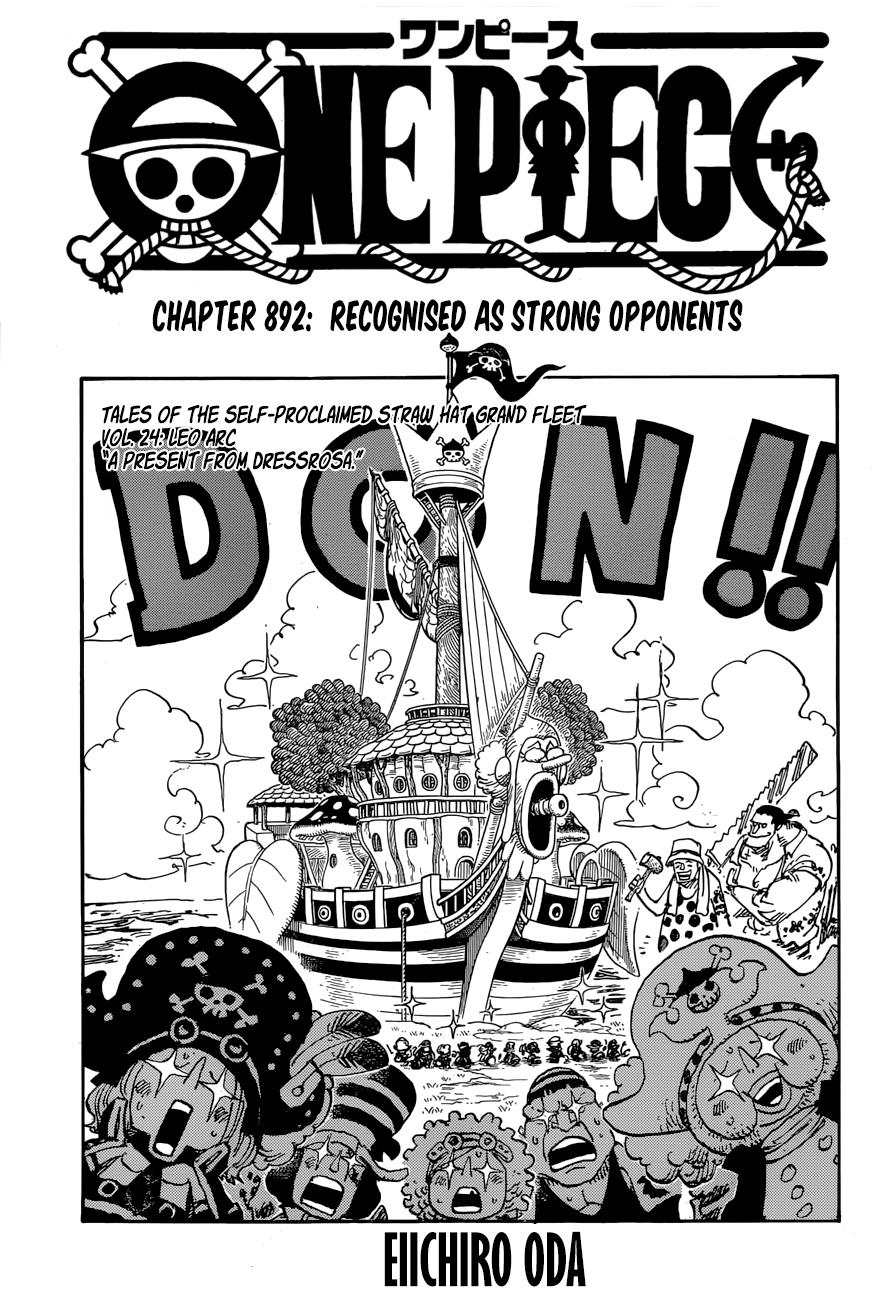 One Piece - Chapter 892