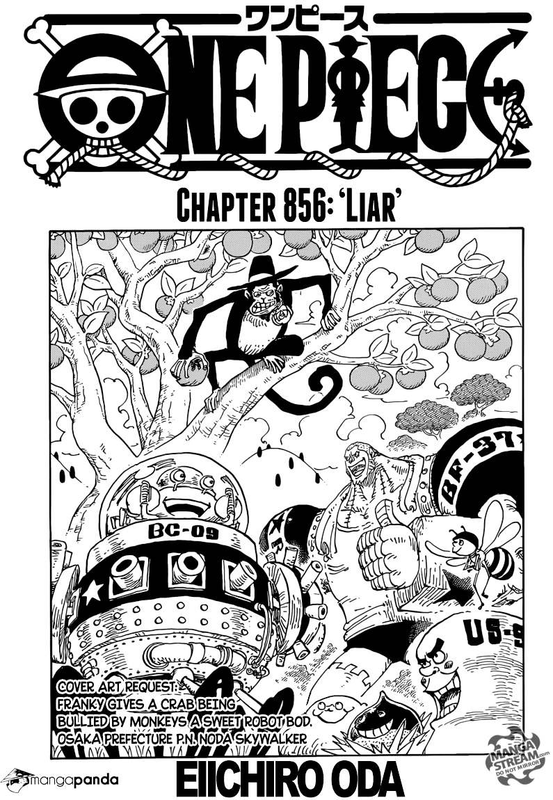 One Piece - Chapter 856 : Liar!