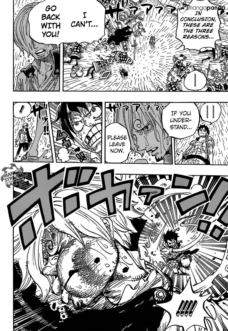 One Piece - Chapter 856 : Liar!