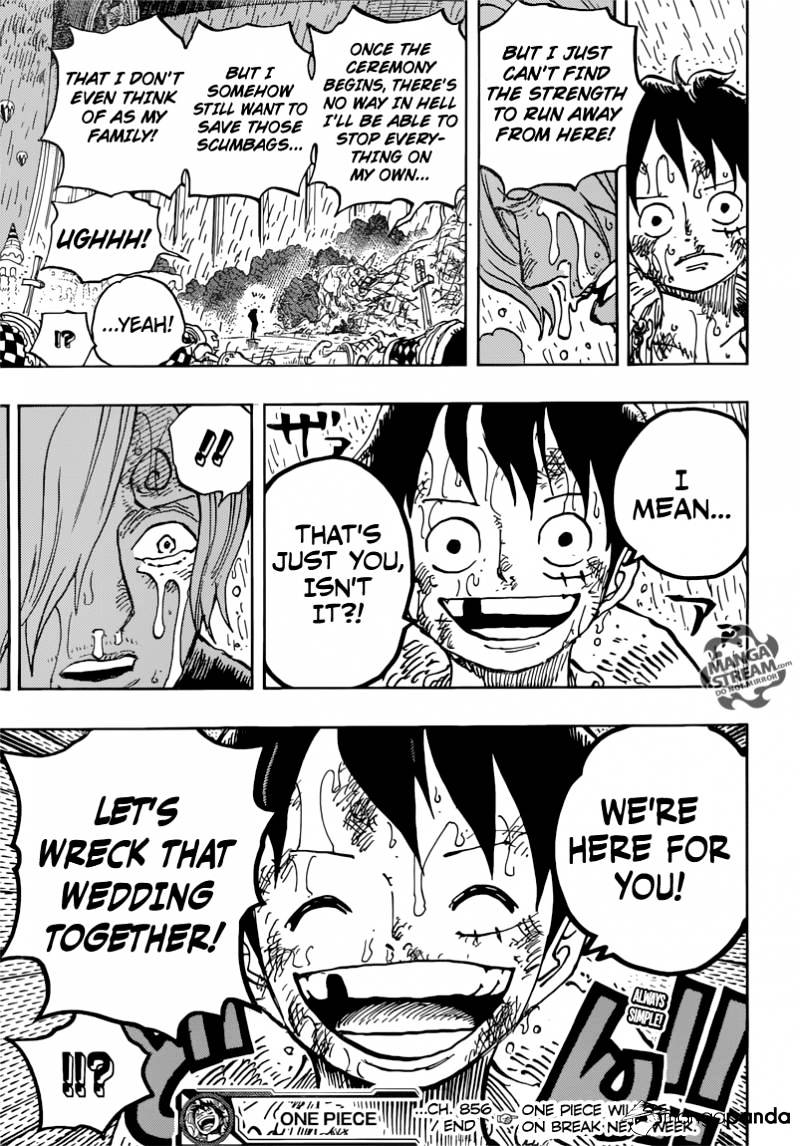 One Piece - Chapter 856 : Liar!