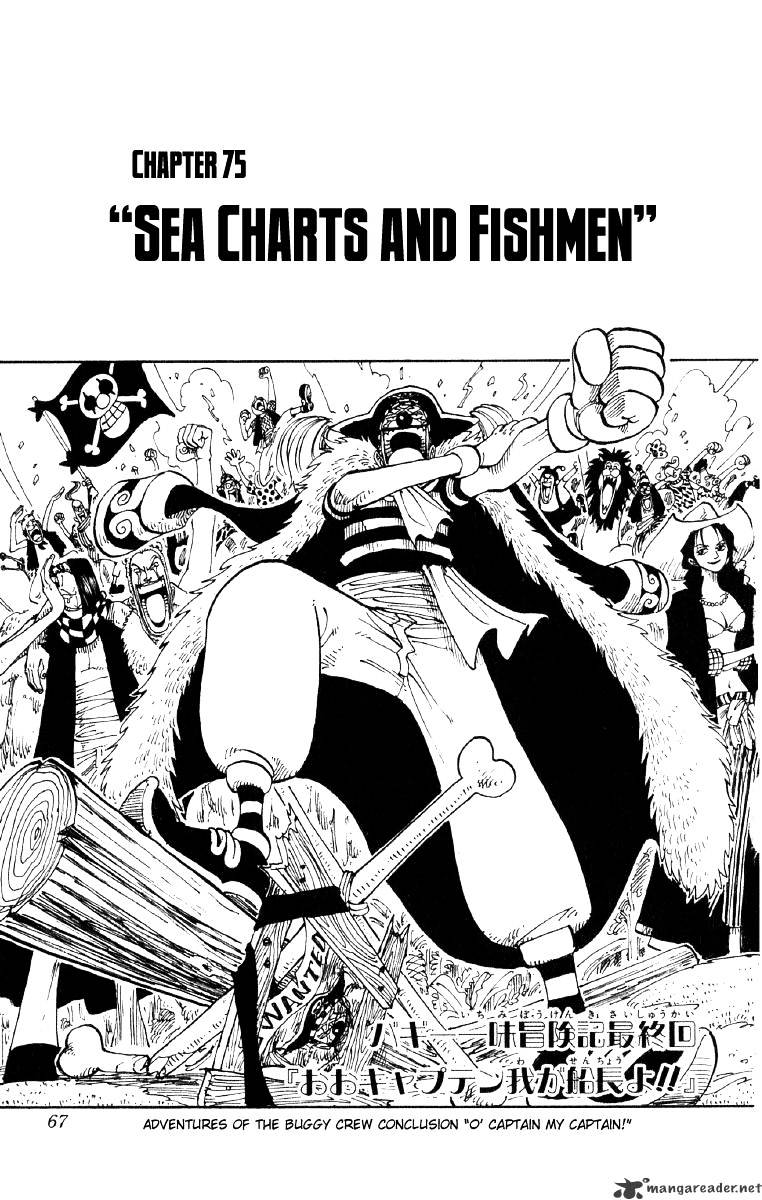 One Piece - Chapter 75 : Navigational Charts And Mermen