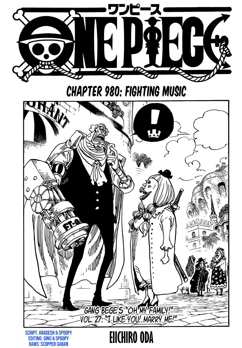 One Piece - Chapter 980