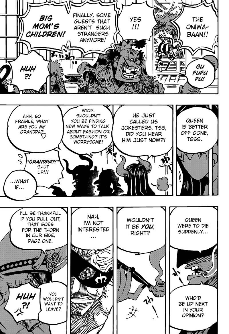 One Piece - Chapter 978: Introducing The Tobi Roppo