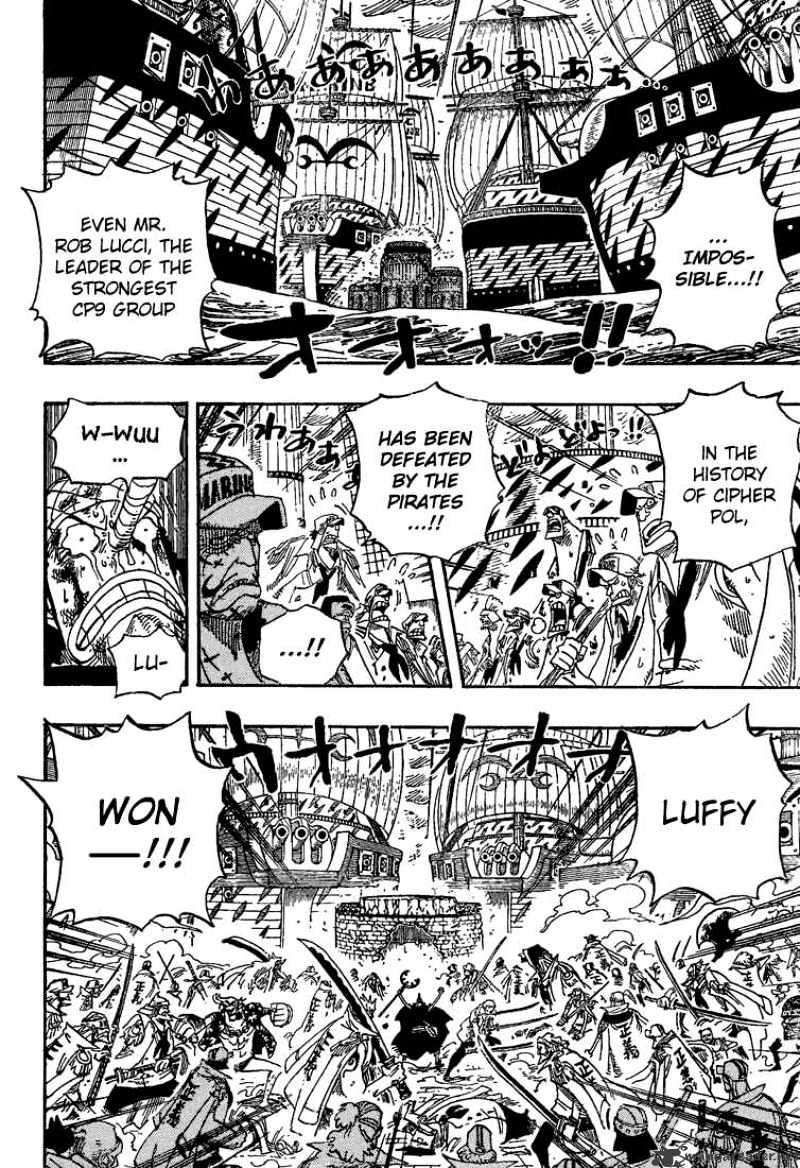 One Piece - Chapter 428 : Let S Go Back