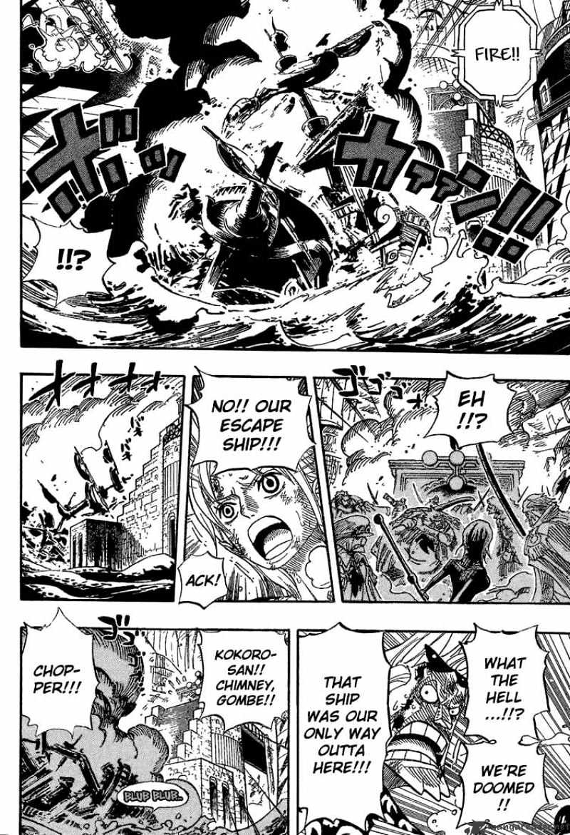 One Piece - Chapter 428 : Let S Go Back